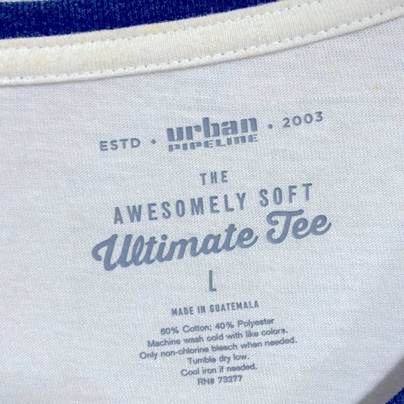 Urban Pipeline Men’s size Large Awesomely Soft long sleeve Ultimate Tee - Picture 3 of 3
